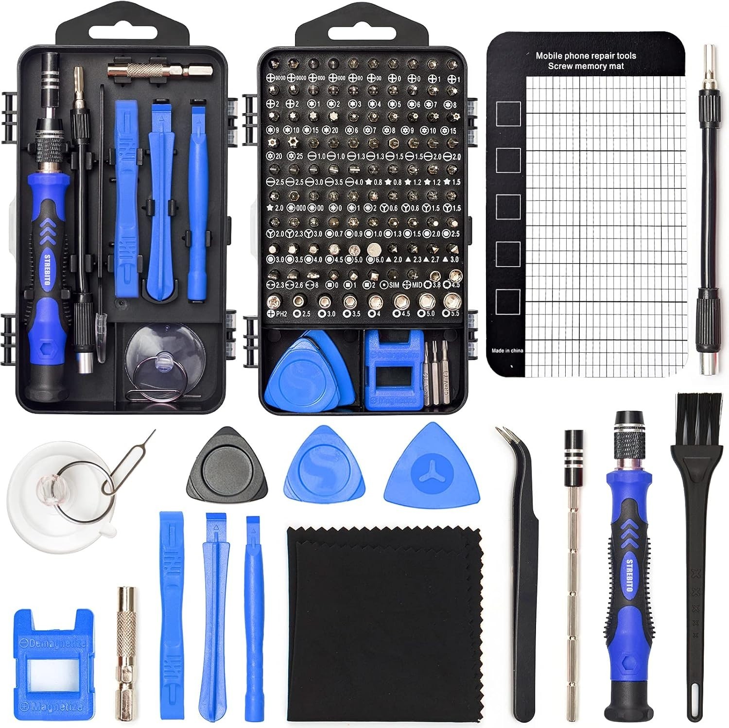Professional Electronics Opening Pry Tool Repair Kit with Metal Spudger N