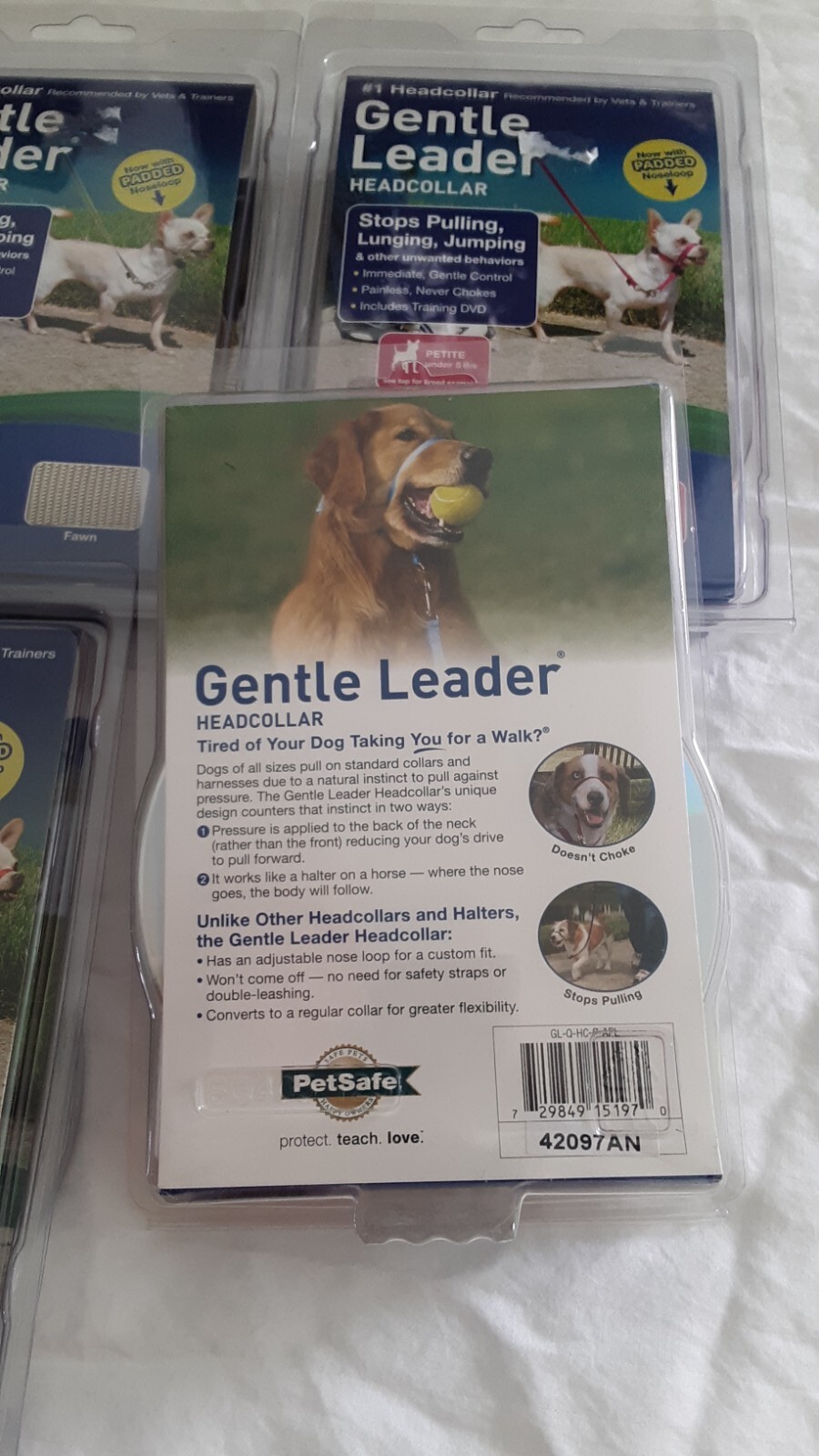 PetSafe Gentle Leader Head Collar, Petite, under 5 lbs. New
