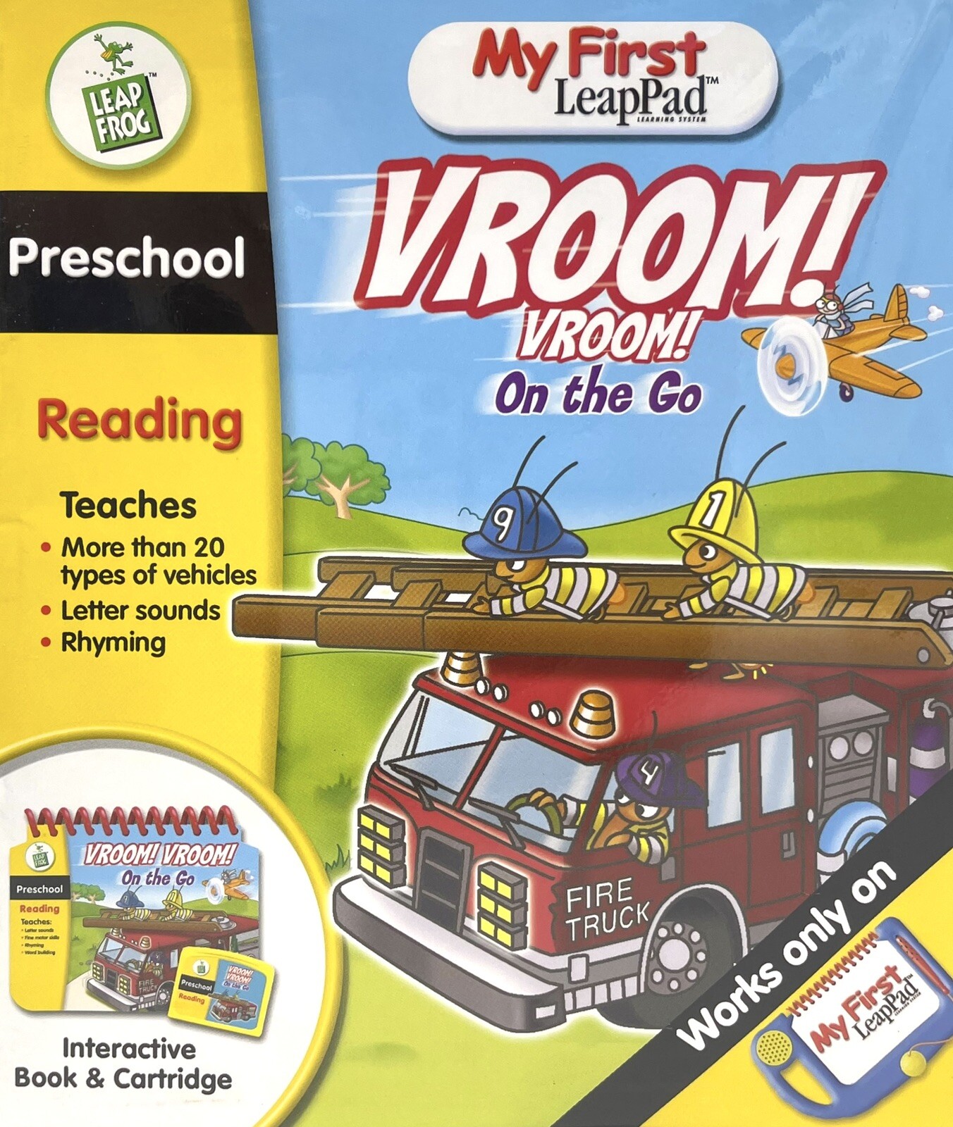 My First Leapad Vroom Vroom, On the Go                Preschool Interactive Book