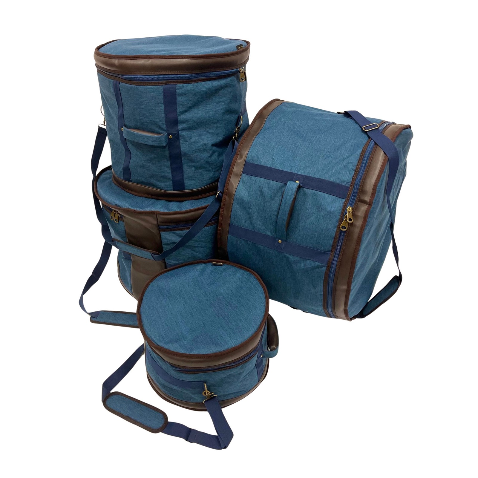 Barton GSP Premium 3-Piece Drum Bag Set, 10x7/12x8/14x14/20x14
