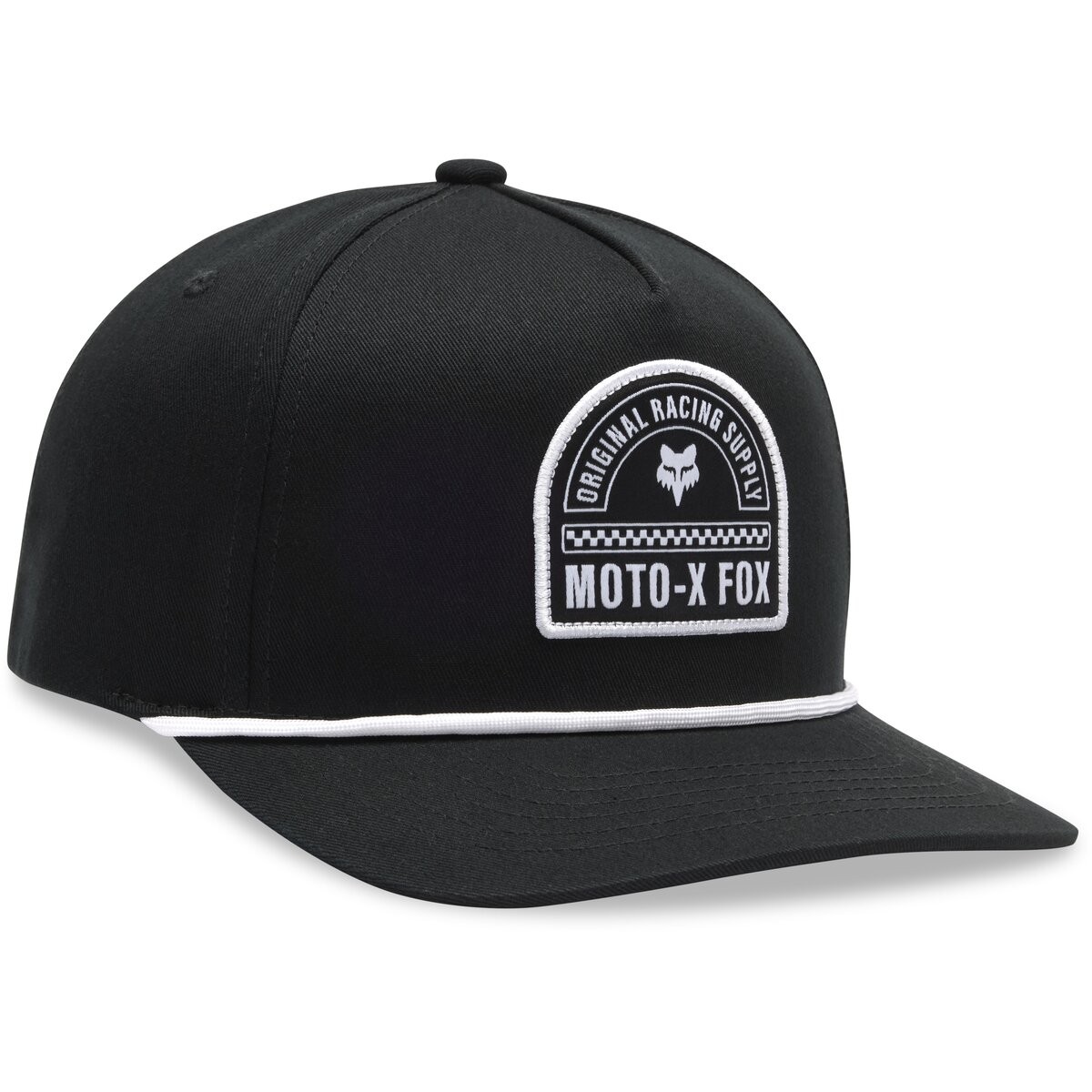 Fox Black Victory Snapback Hat 37621-001-OS