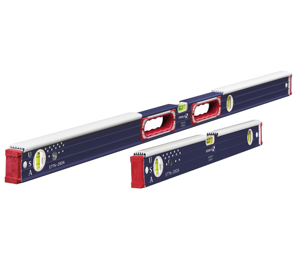 Stabila Type 196-2 K Mason Level Patriot Series Set 48 Inch & 24 Inch