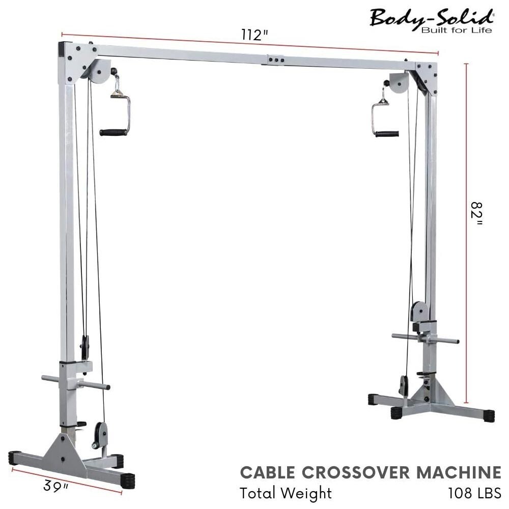 Body-Solid - Powerline Cable Crossover Machine PCCO90X