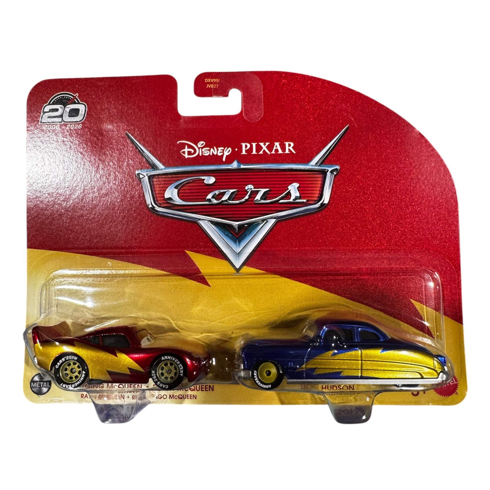 Cars Character Car Vehicle 2-Pack - Lightning McQueen & Doc Hudson