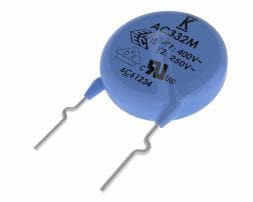 35Pcs C901U222MYVDBA7317 Safety Capacitors 400/250V 2200pF Y5V 20% LS=10mm