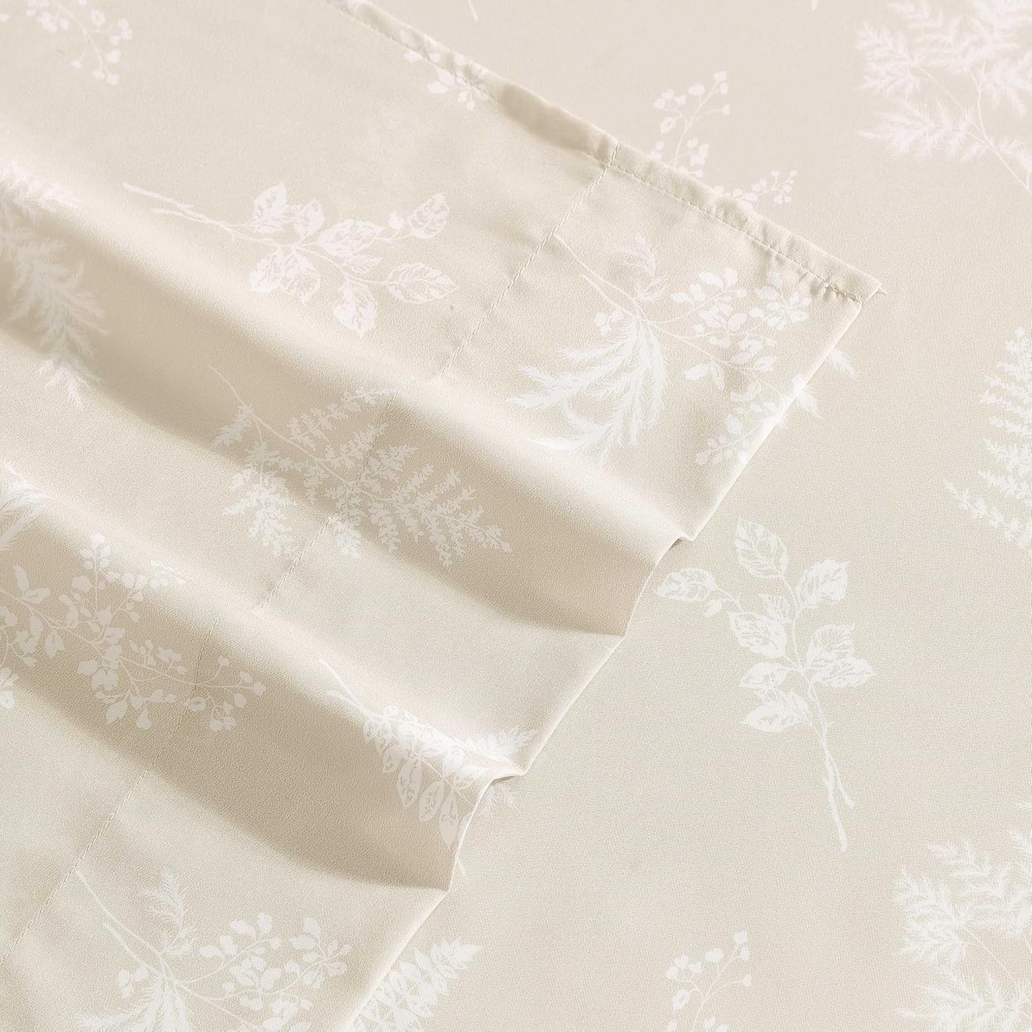 Wrangler - Sheet Set, Breathable & Wrinkle Resistant Full, Foliage Beige