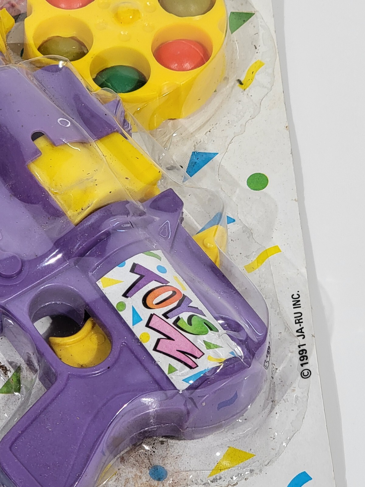 Vintage Ja-Ru Toys Fun Shooter No. 1545 Purple Gun