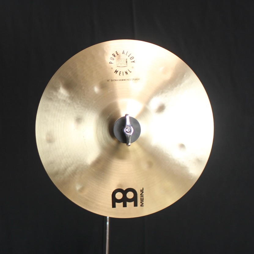 Meinl 10" Pure Alloy Extra Hammered Splash - 244g (video demo)