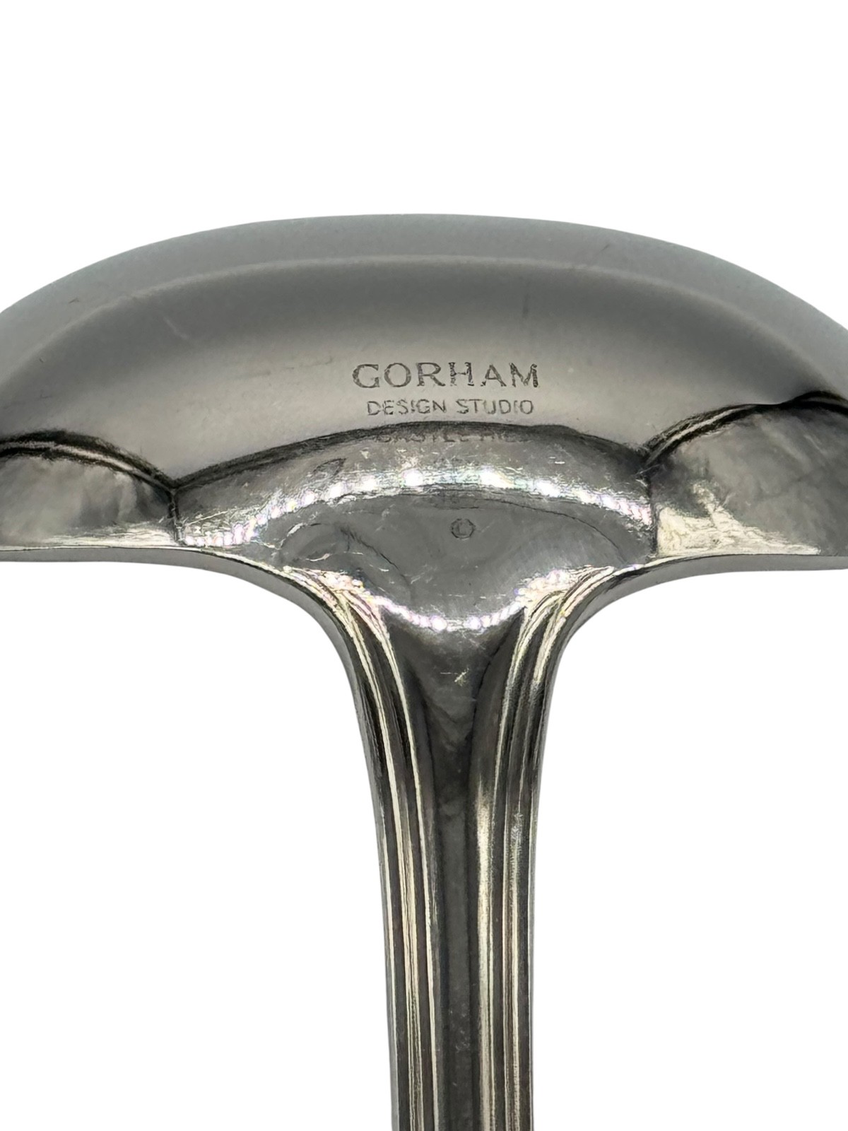 Gorham Silver Castle Hill Stainless Steel Solid Gravy Ladle