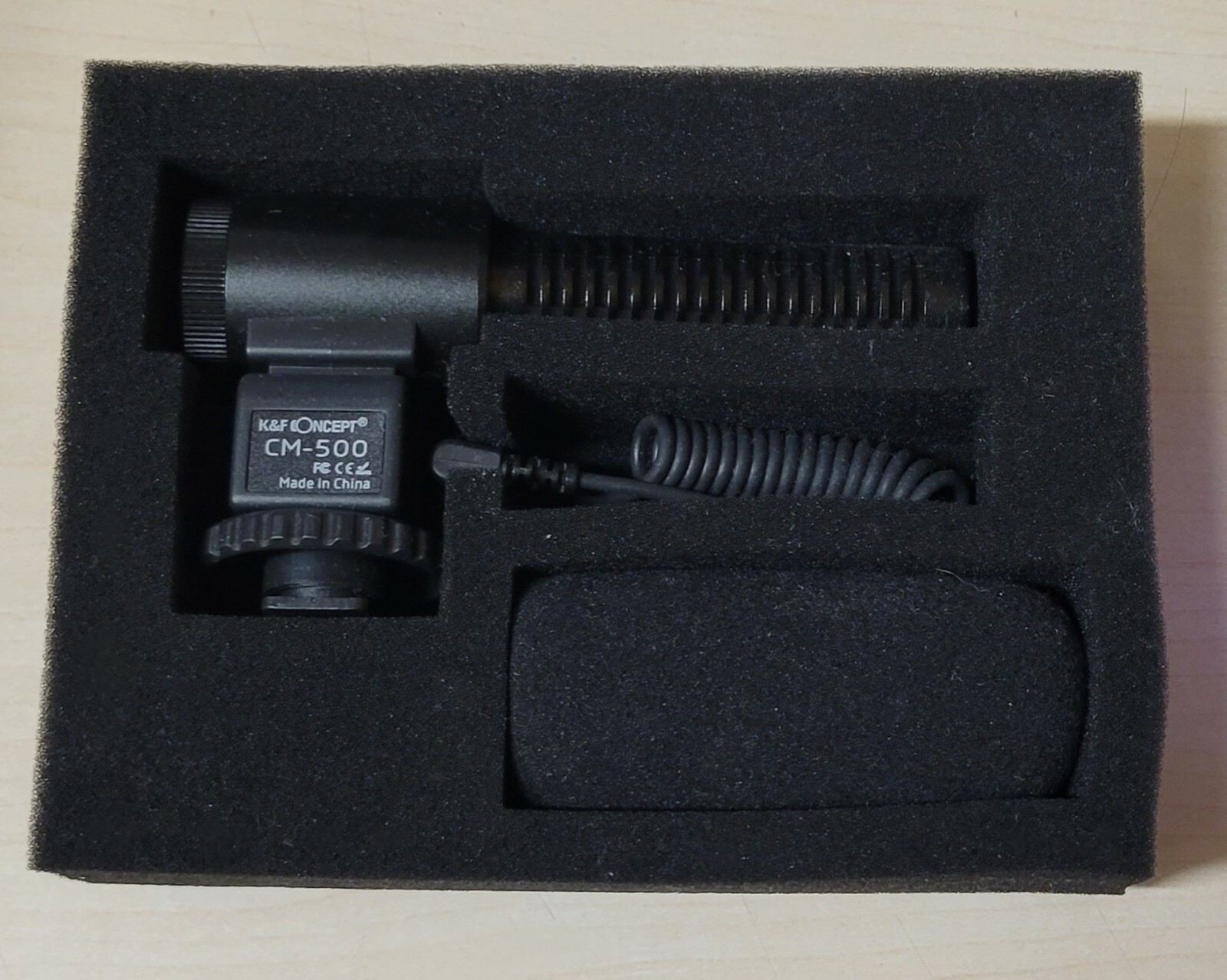 K&F Concept Camera Recording Microphone (CM-500)