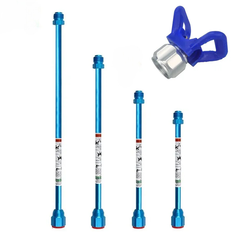 7/8inch 20cm/30cm/50cm Gun Extension Rod Airless Paint Sprayer Extension Pole