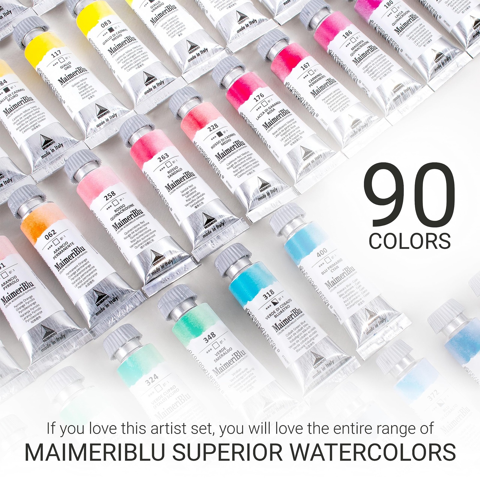 Jeannie Dickson Watercolor Paint Set, 6x12ml Tubes – Professional Painting Su...