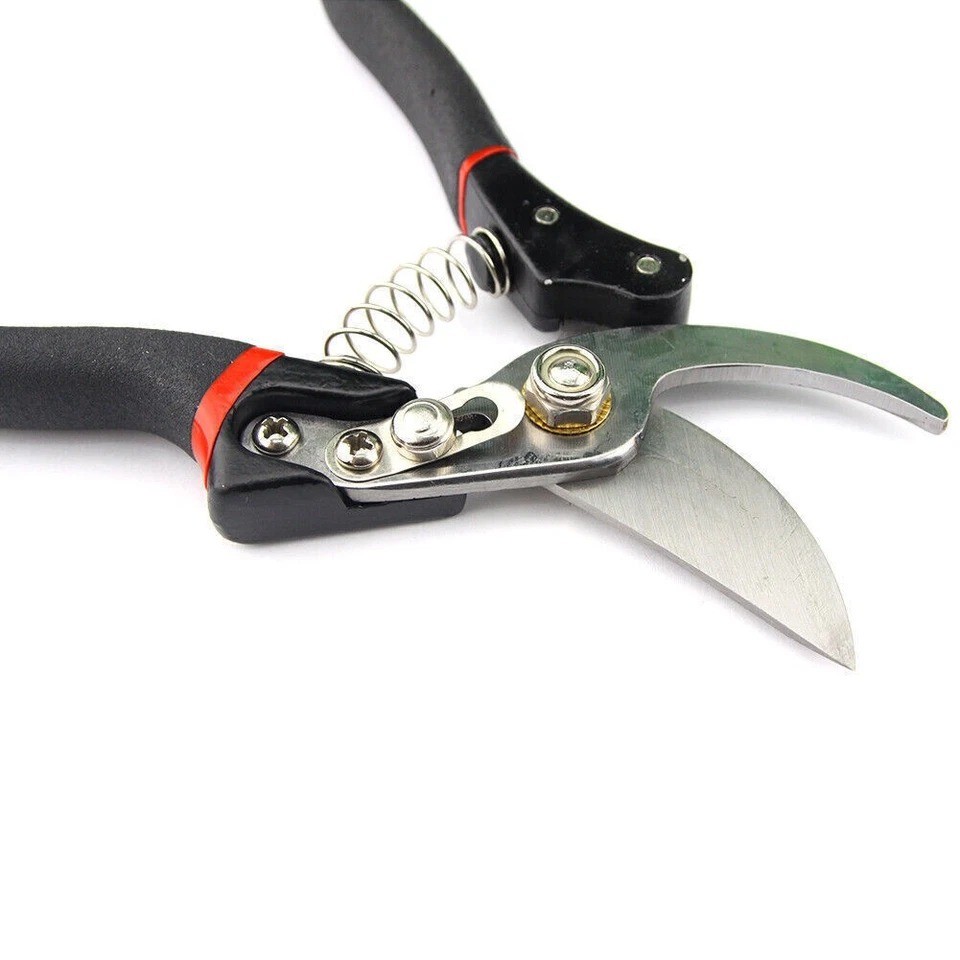 2X 8.5+7.6 Inch Garden Pruning Shears Pruner Straight Knife Scissors