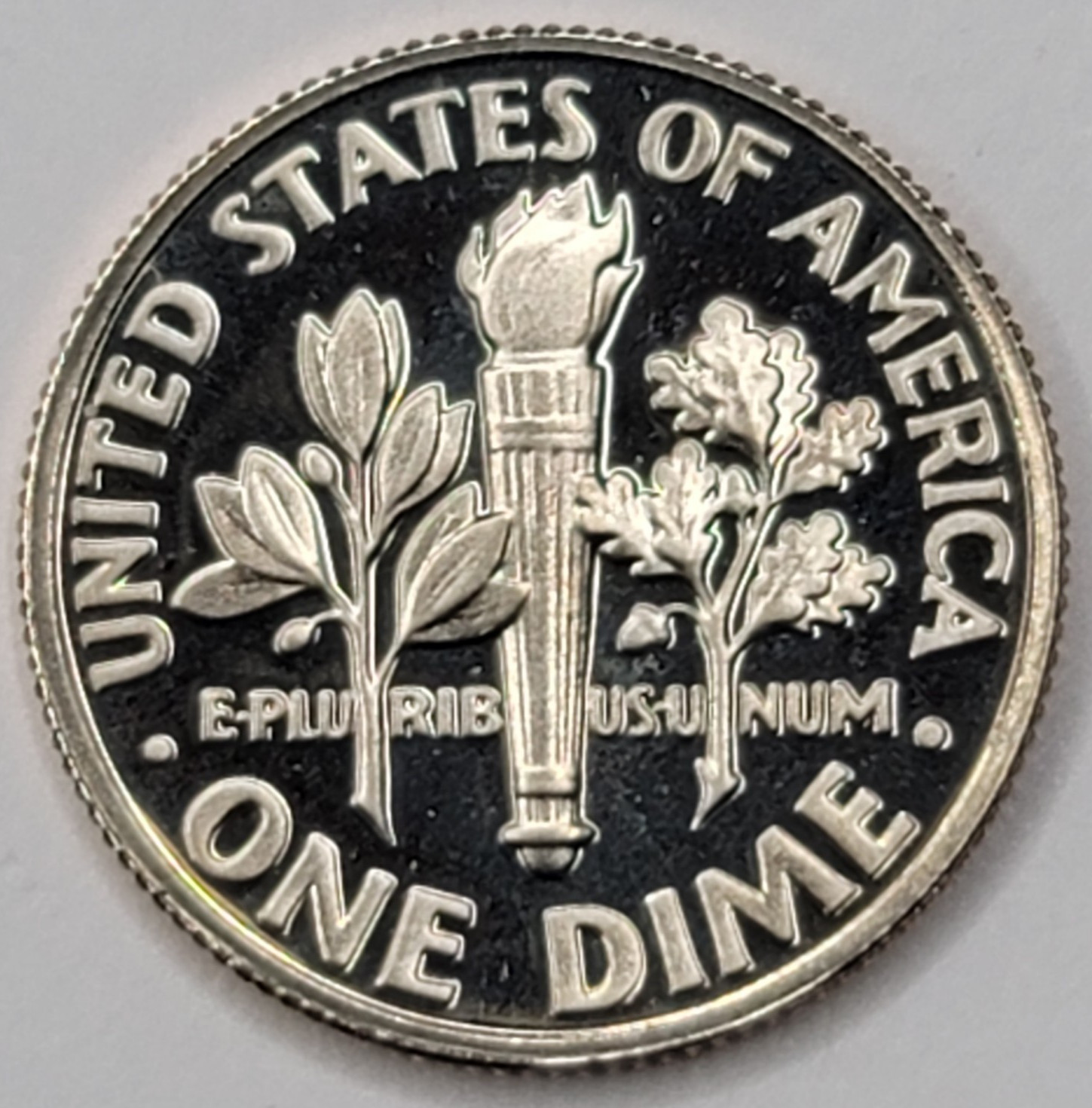 1991 S Gem Proof DCAM Roosevelt Dime CN-Clad