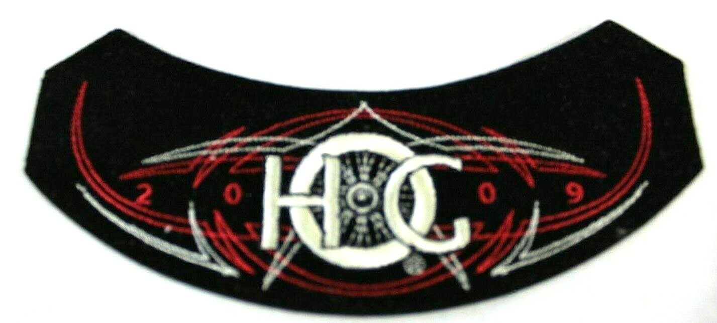 Harley Davidson Owner's Group 2009 HOG Rocker Patch Jacket Vest MC Club