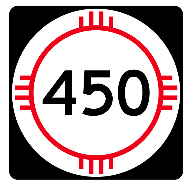 New Mexico State Road 450 Sticker Decal