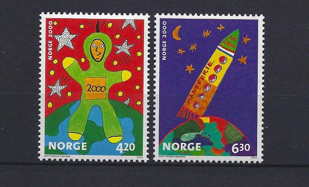 Norway 2000 NK 1401-02  SG 1377-78 MNH