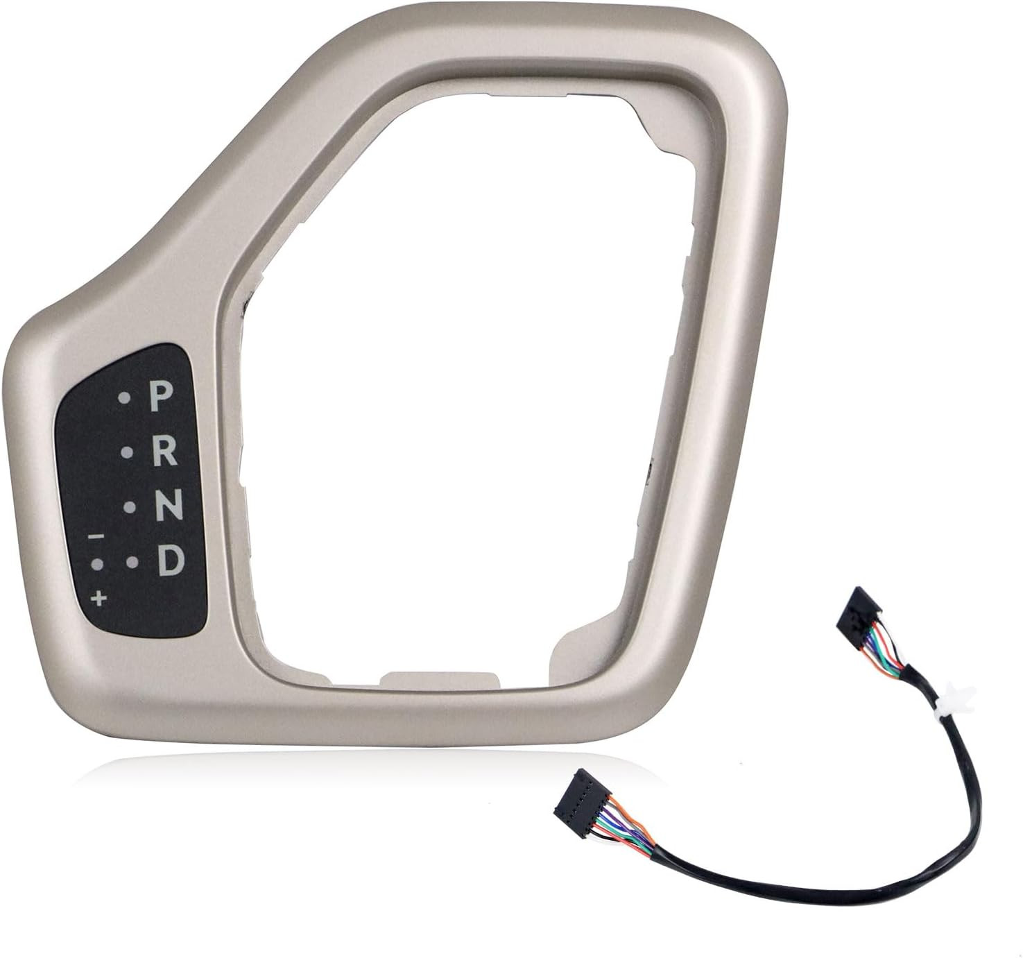 Transmission Gear Shifter Bezel w/ Harness Fit 2014-2018 Jeep Cherokee KL Gold