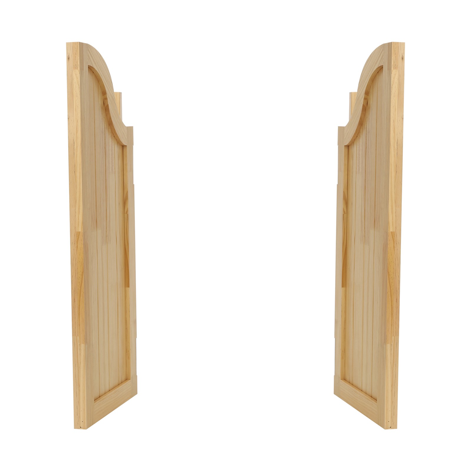 Solid Wood Door Partition Door 80x90cm For Shop Entrance Partition Door Modern