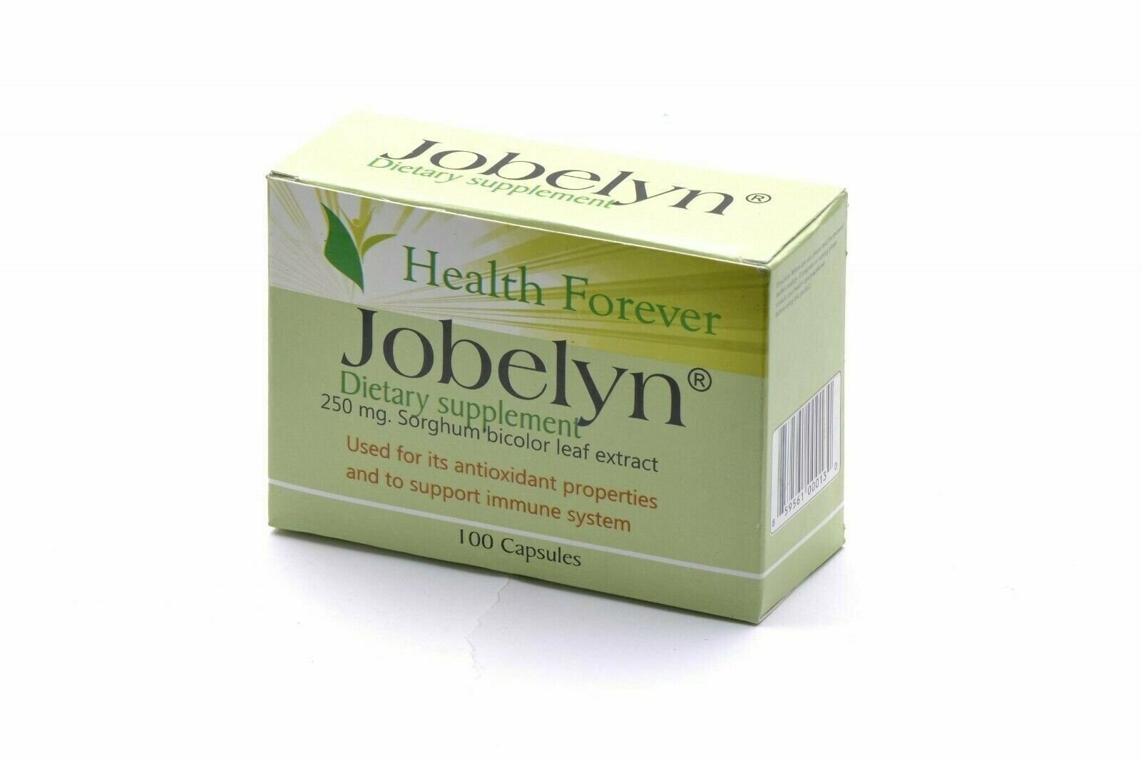 Jobelyn Sorghum Bicolor Leaf Powder  (100 Veg Capsules)
