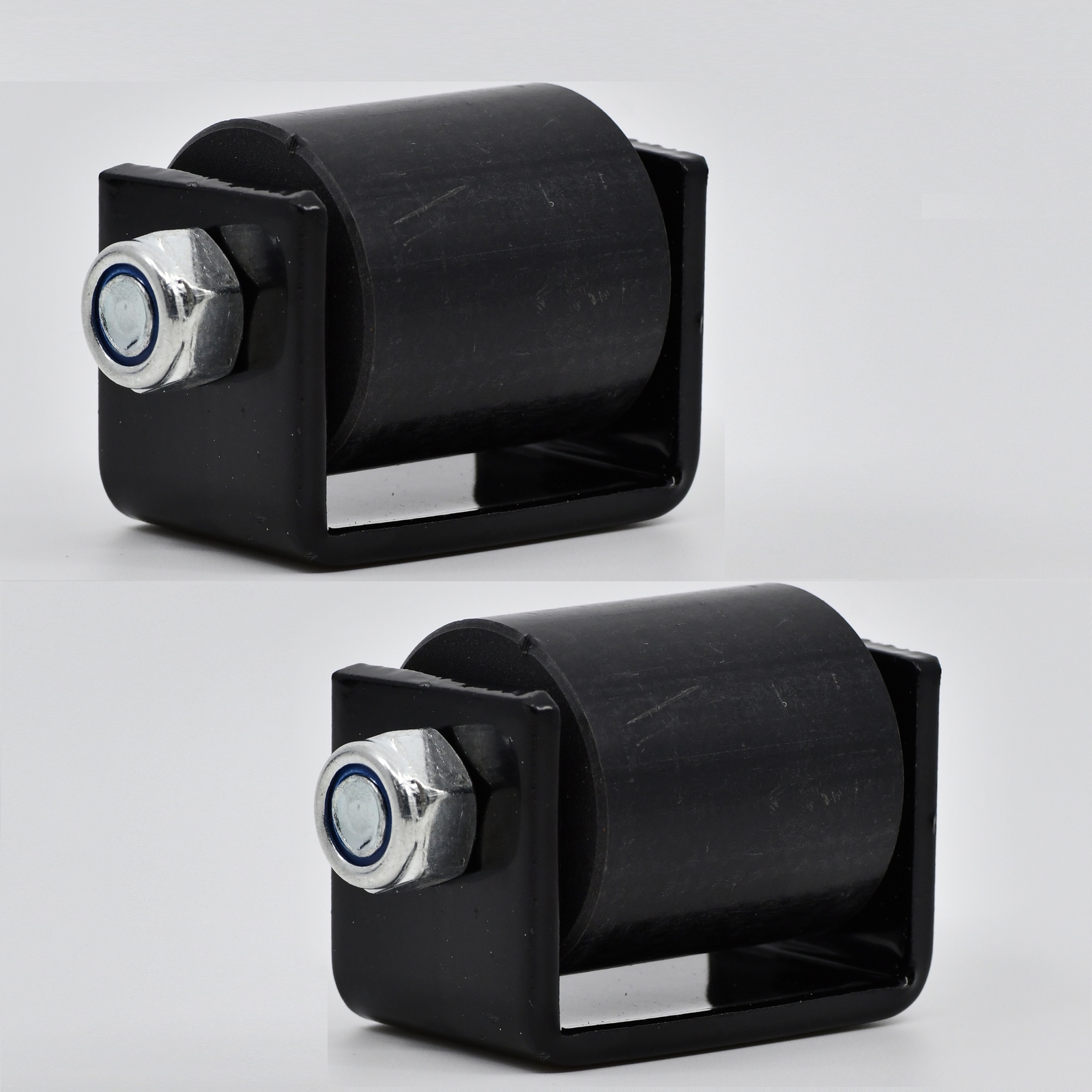 ALEKO set of 2 Side Rollers for Sliding Rolling Gate Roller Guide with Bracket