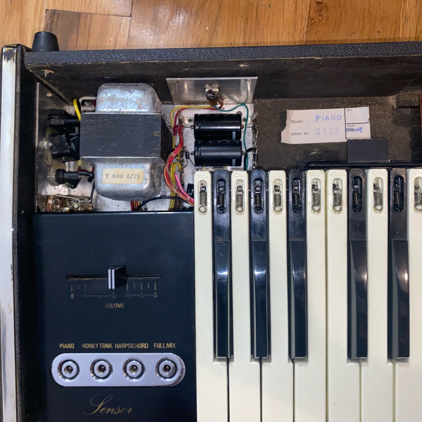 Vintage 70s Earth Sound Research Solid State Electric Keyboard Piano