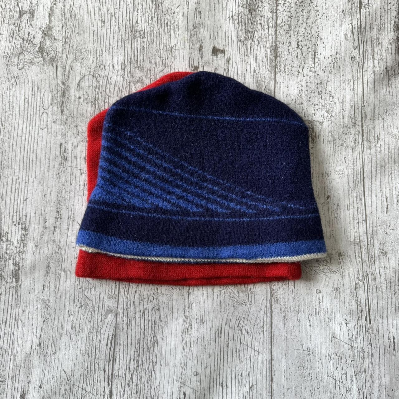 Vintage retro 80s Ski hat beanie bundle x 4 Snowboard wool snowflake heart