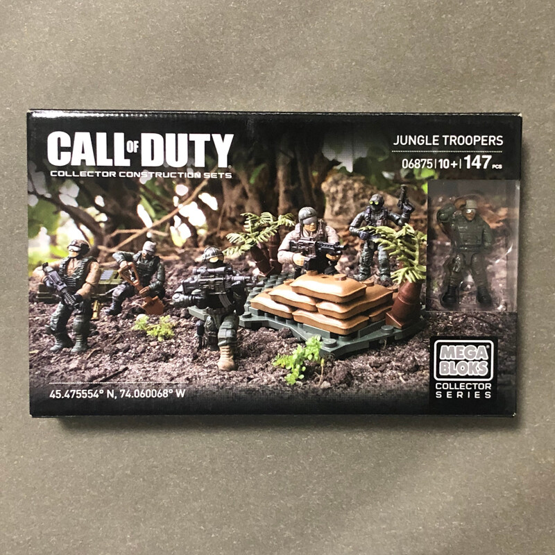 Mega Bloks Construx Call of Duty 06875 Jungle Troopers *Factory New Sealed* Toy