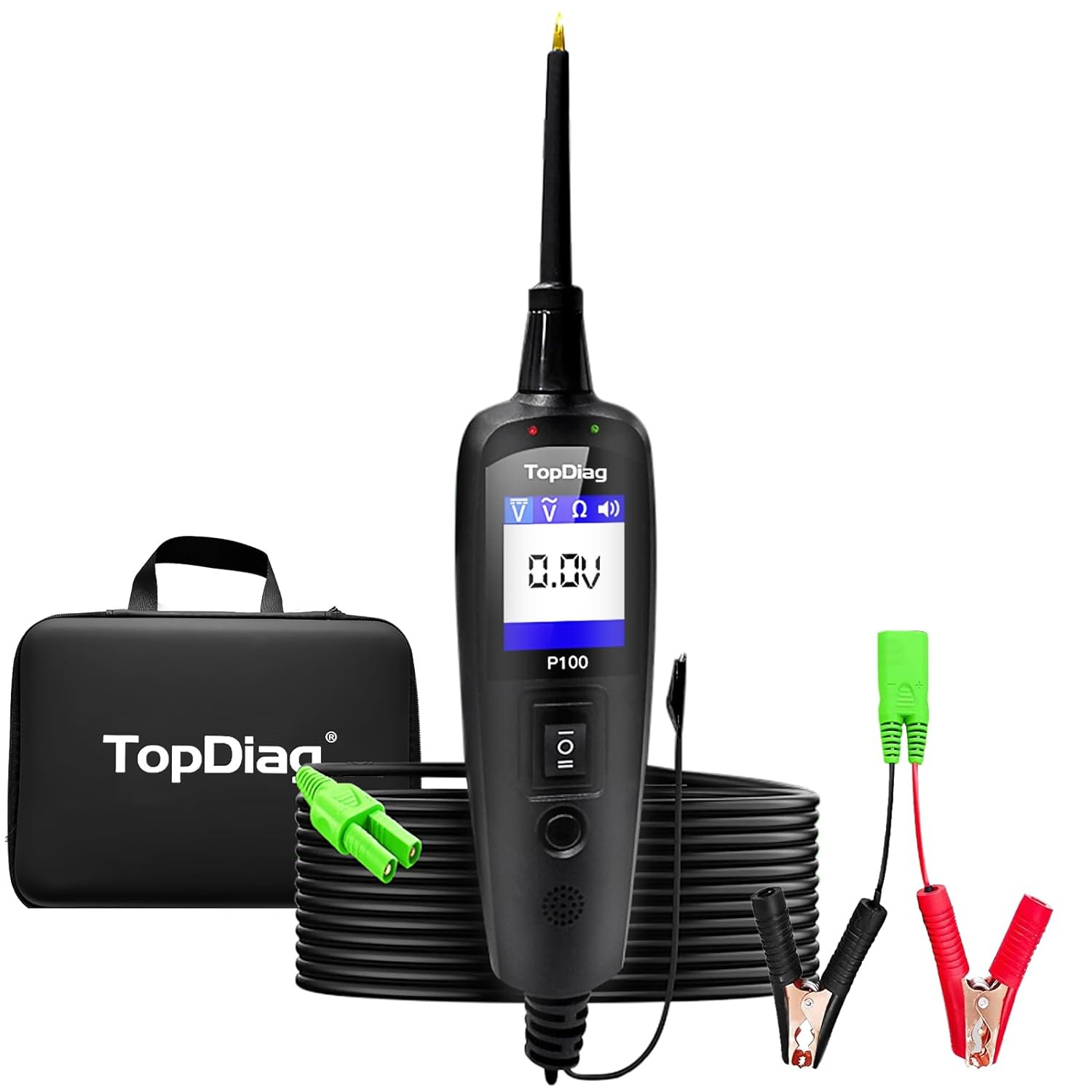 Probador de sonda P100, buscador de disyuntores automotrices, potencia