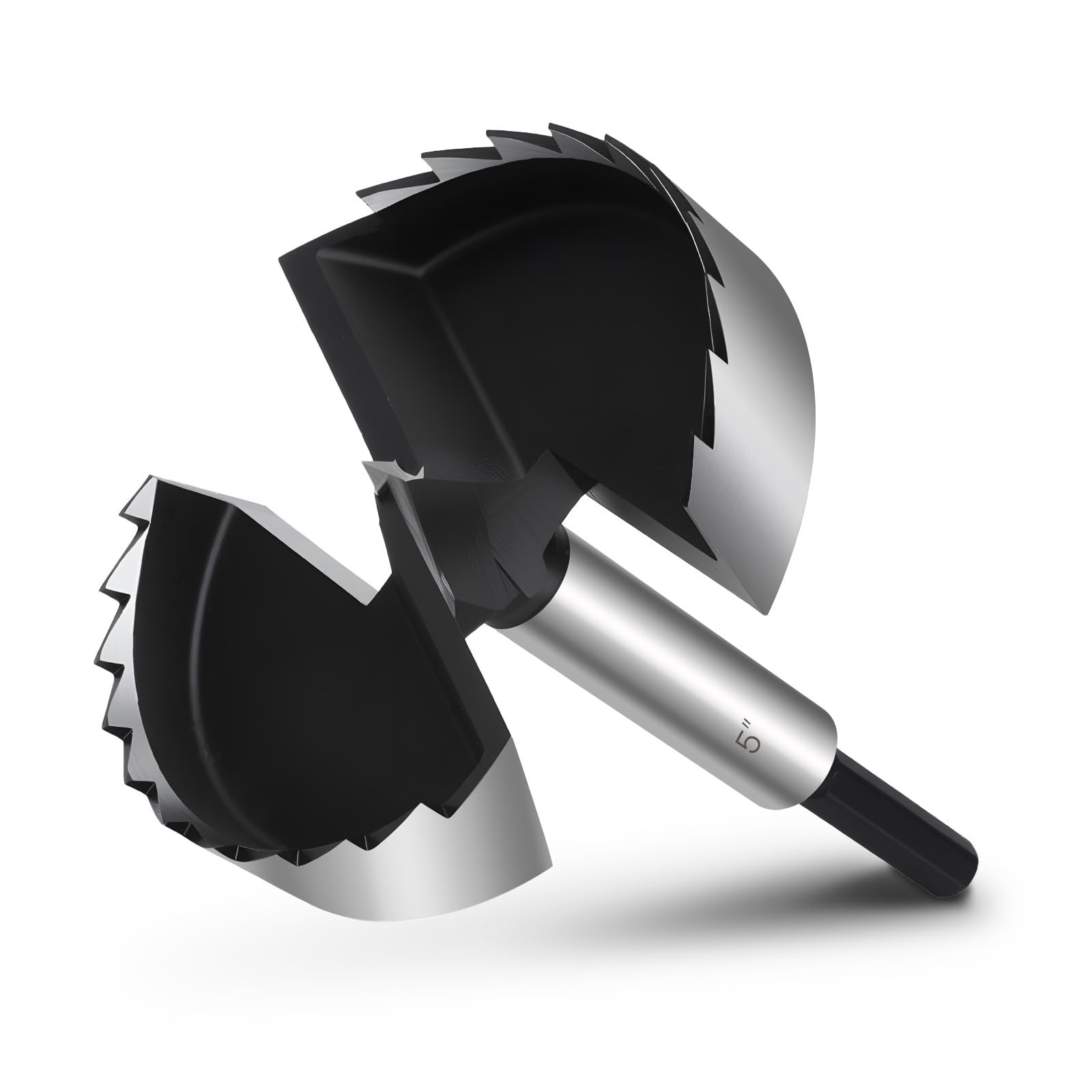 NIBBLAX 5" Forstner Bit for Wood, 5 Inch (Dia.) Wood Drill Bit Forstner Bits ...