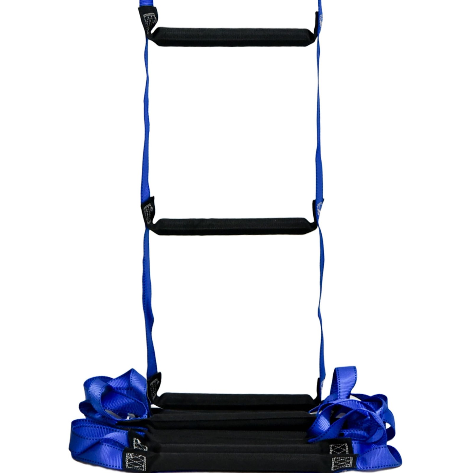 9.8ft Multi-Purpose Fire Escape Ladder Foldable Soft 9.8feet, Blue