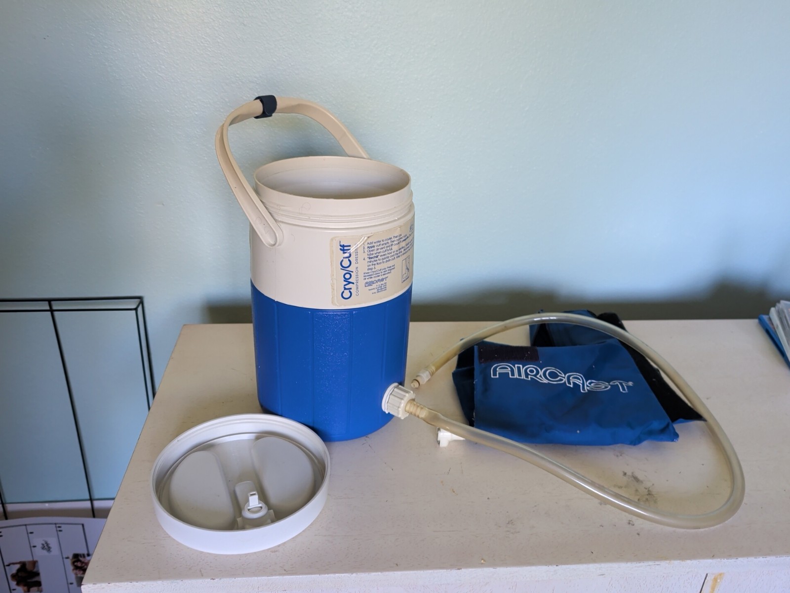 Aircast Cryo Cuff IC Cooler with Knee Cuff and Hose
