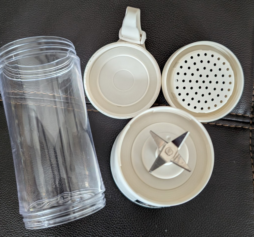 B-well Electric, Portable Blander, White, USB Rechargable