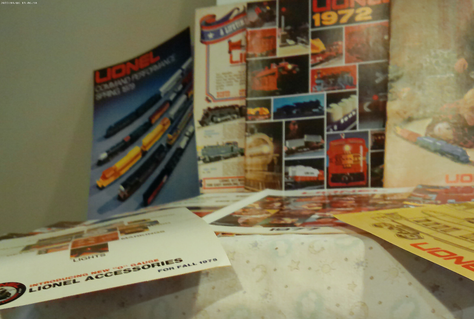 Lionel model train catalog 1972 1973 1974 1975 1976 1977 1978 1979 lot 17