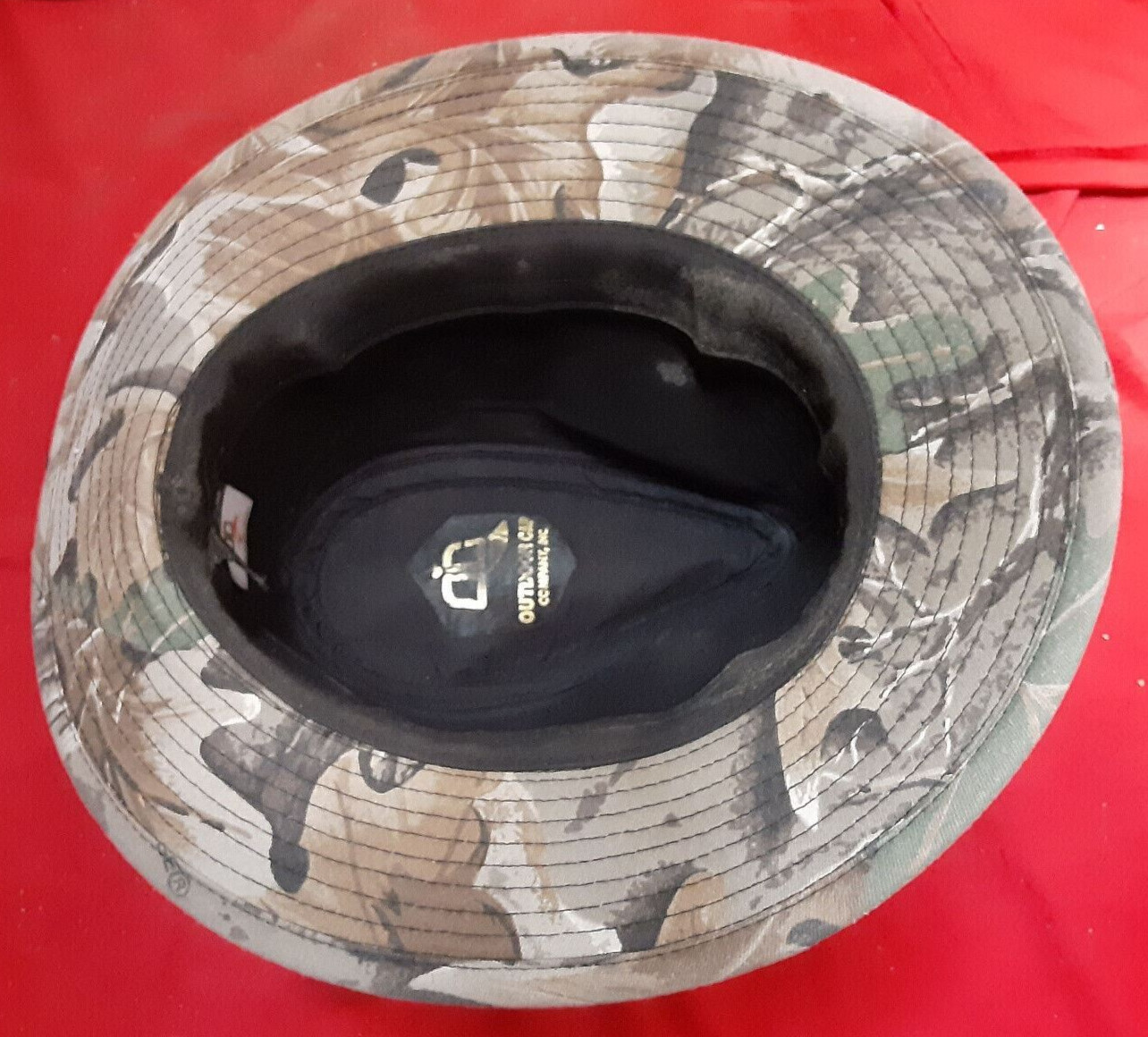 CAMO Fedora Field Hat Outdoor Cap Co. Hunting Fishing SZ M CLASSY LOOK 9w6