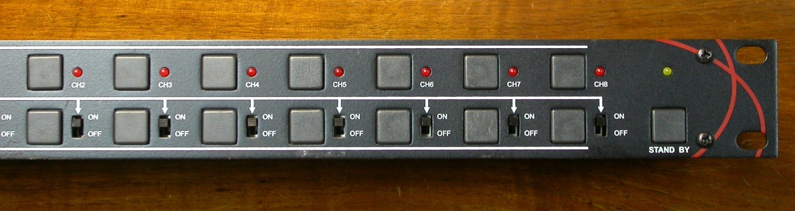 American DJ Light Copilot LC-100 Light Controller Audio/Chasing 8 Channels