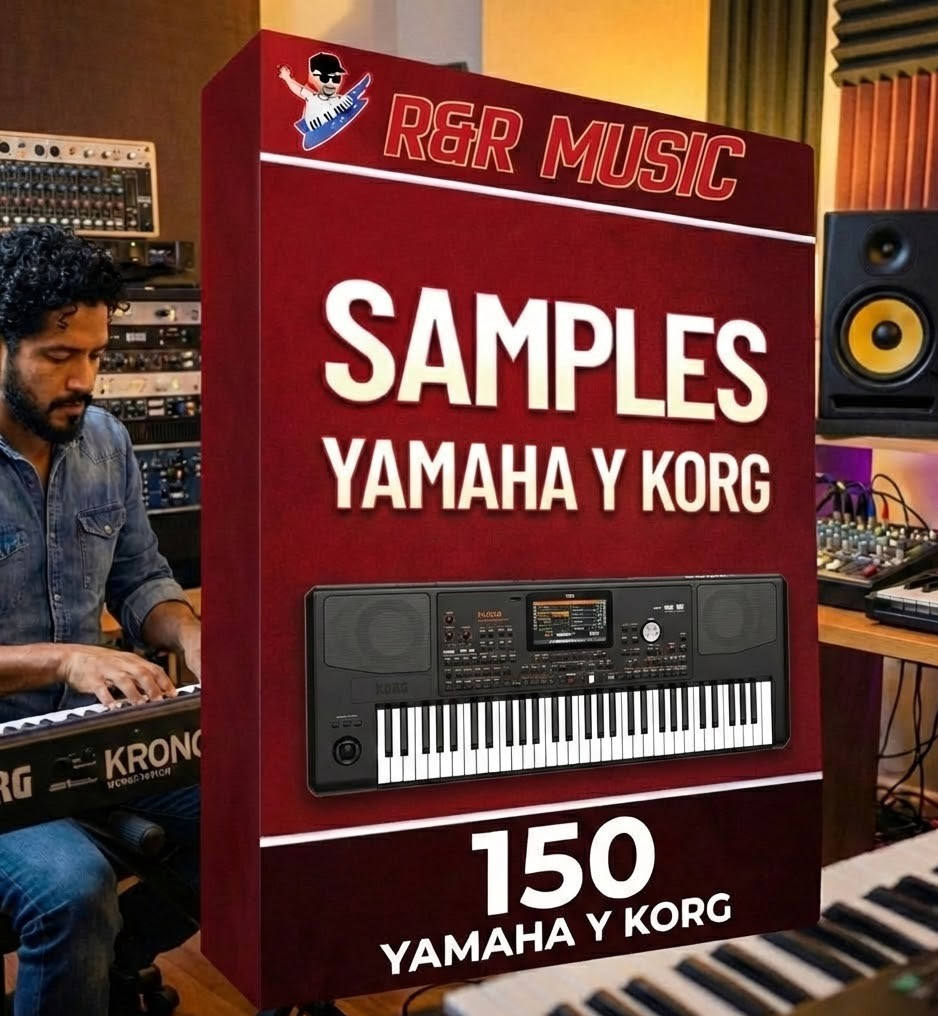 150 SAMPLES PROFESIONALES PARA KORG