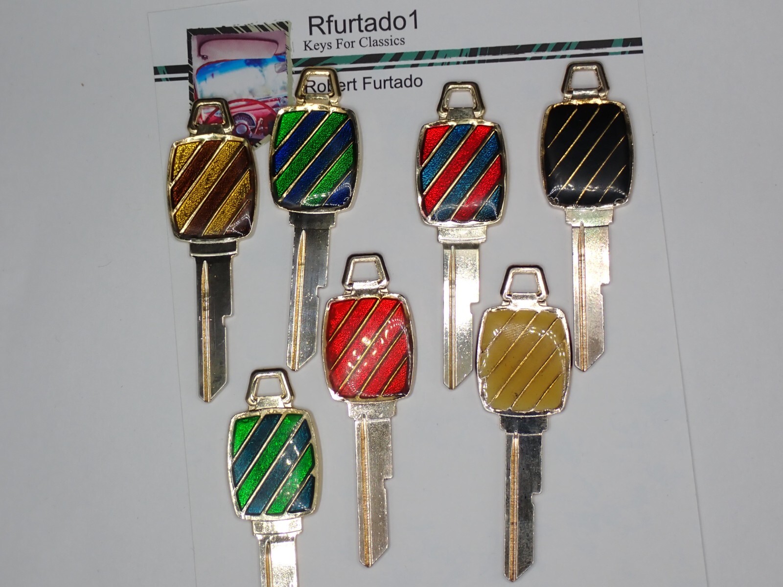 (1) Designer Key Blank for General Motors 1971, 1975, 1979 & 1983 to 1986  (A)