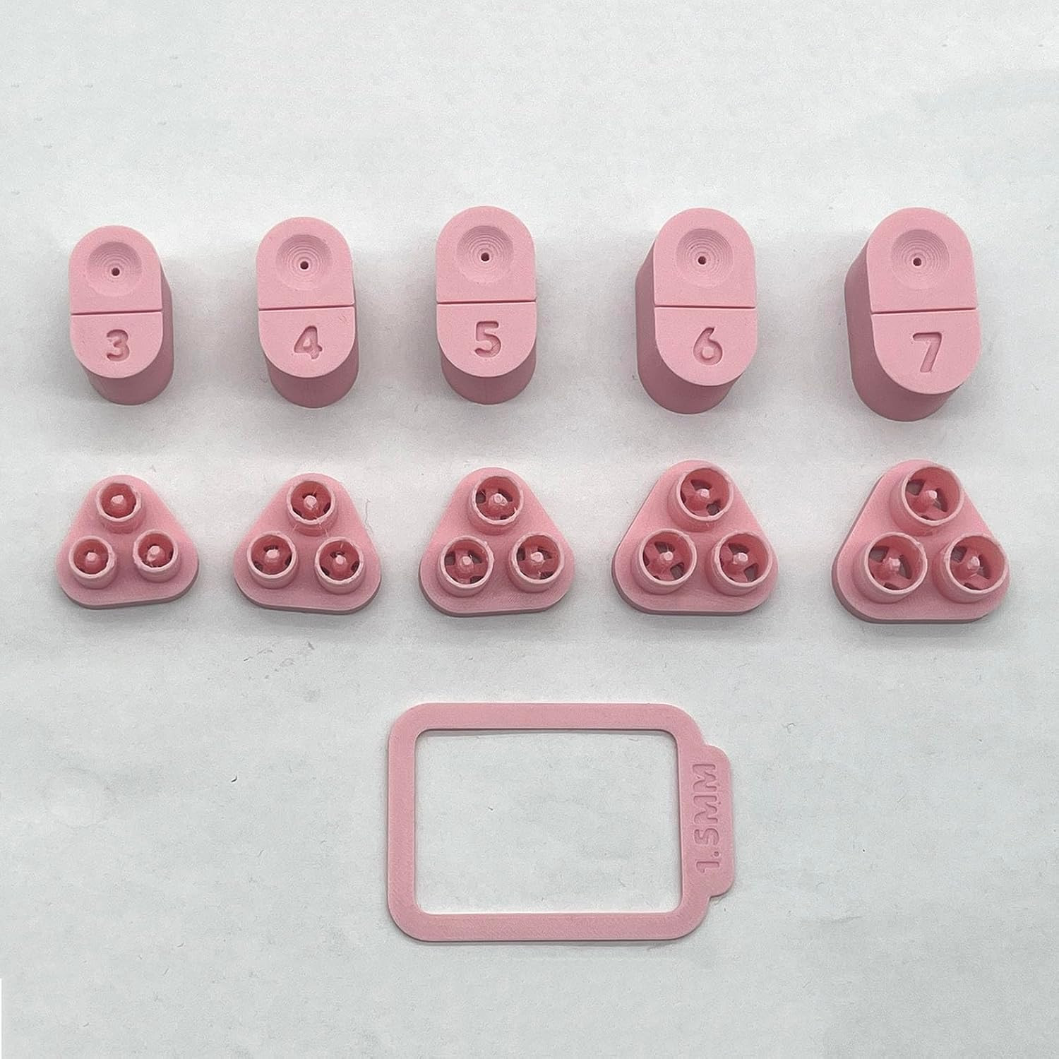 Post Embedding Tool for Polymer Clay Earrings, Clay Earring Post Setting Tool, P