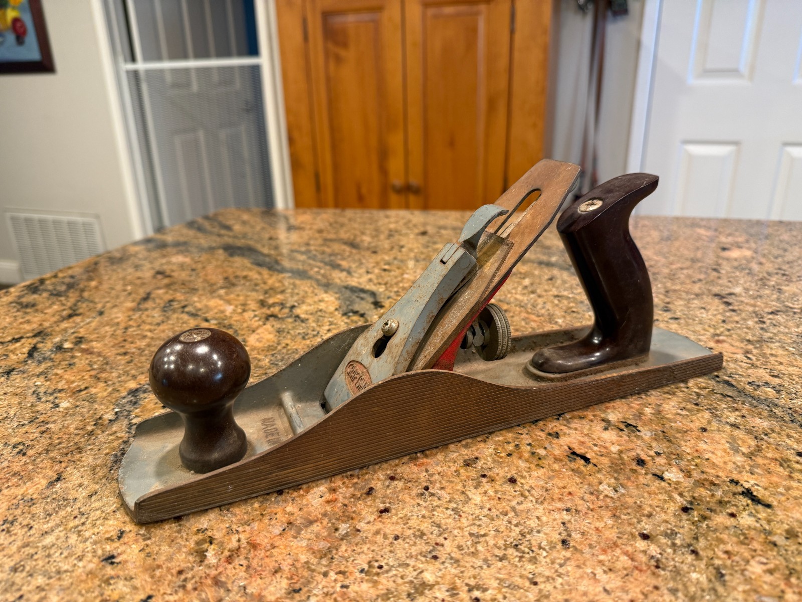 VTG Craftsman USA 14" Long X 2 1/2" Wide Hand Wood Plane Working Order