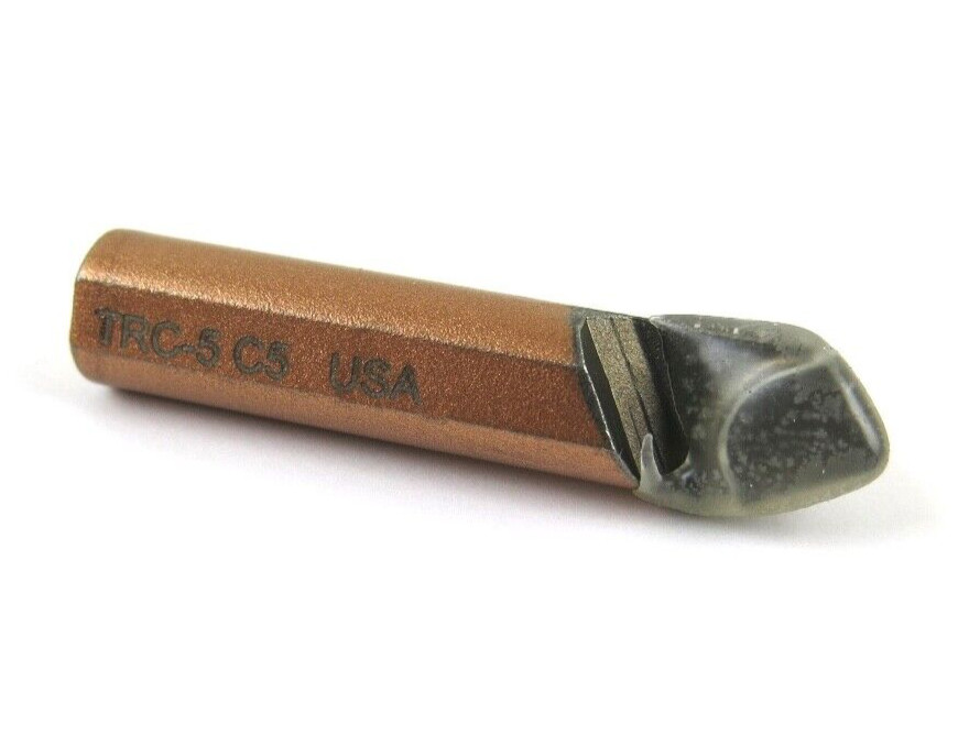 1pc ACT TRC-5 C5 Grade Carbide 5/16" Round Shank Brazed Lathe Boring Tool Bit