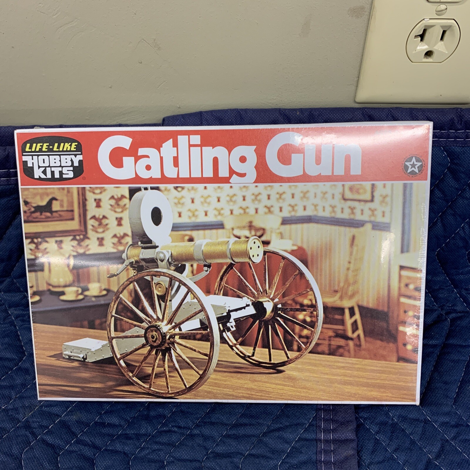 LIFE-LIKE Hobby Kit Gatling Gn Civil War #09693 NIB Factory Sealed