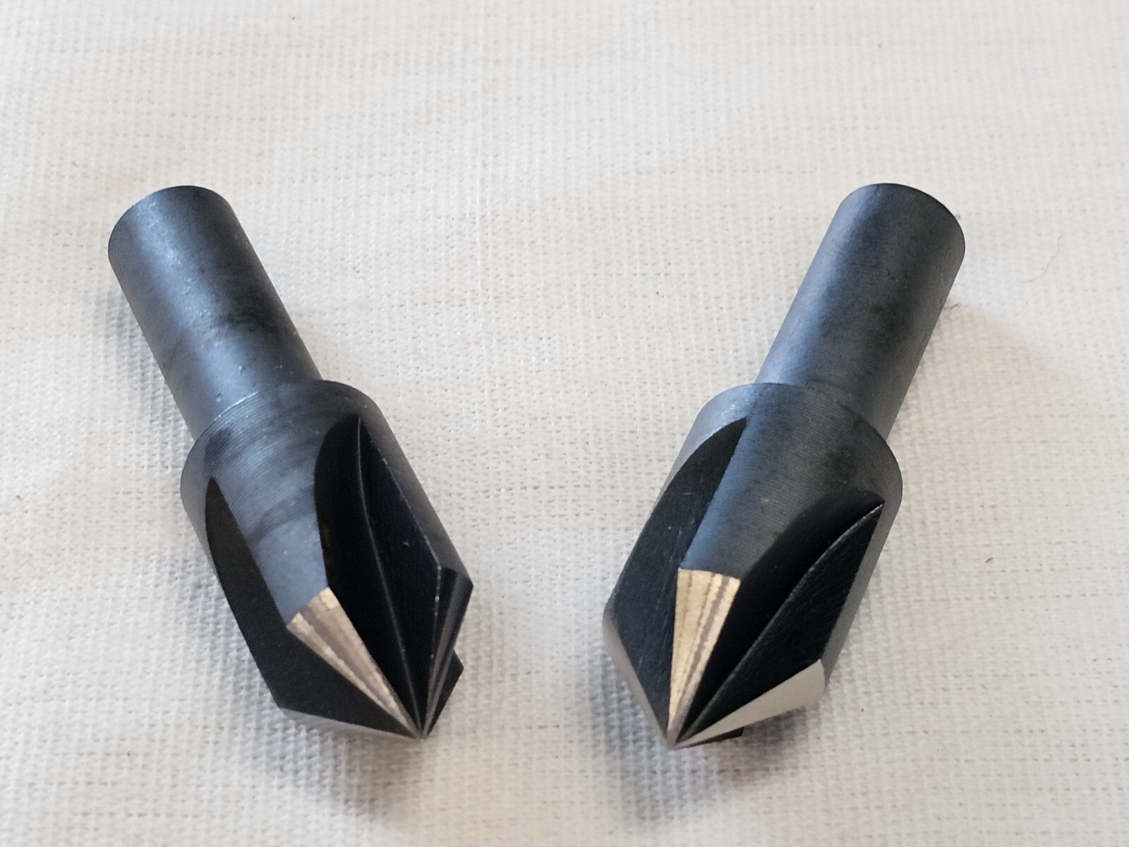 2 CN 3/4" 82 DG Degree Countersink 4 Flute Milling Bit HS Aircraft Tool