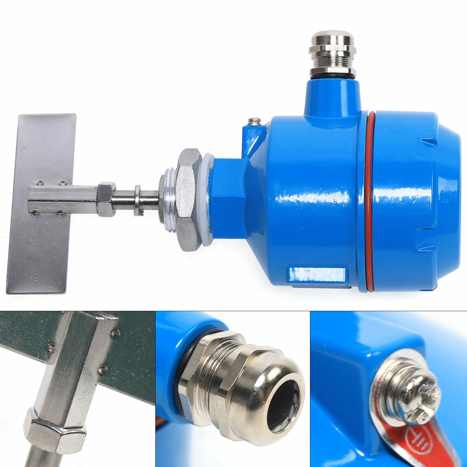 High temperature rotary paddle level switch for solid bin indicator silo sensor