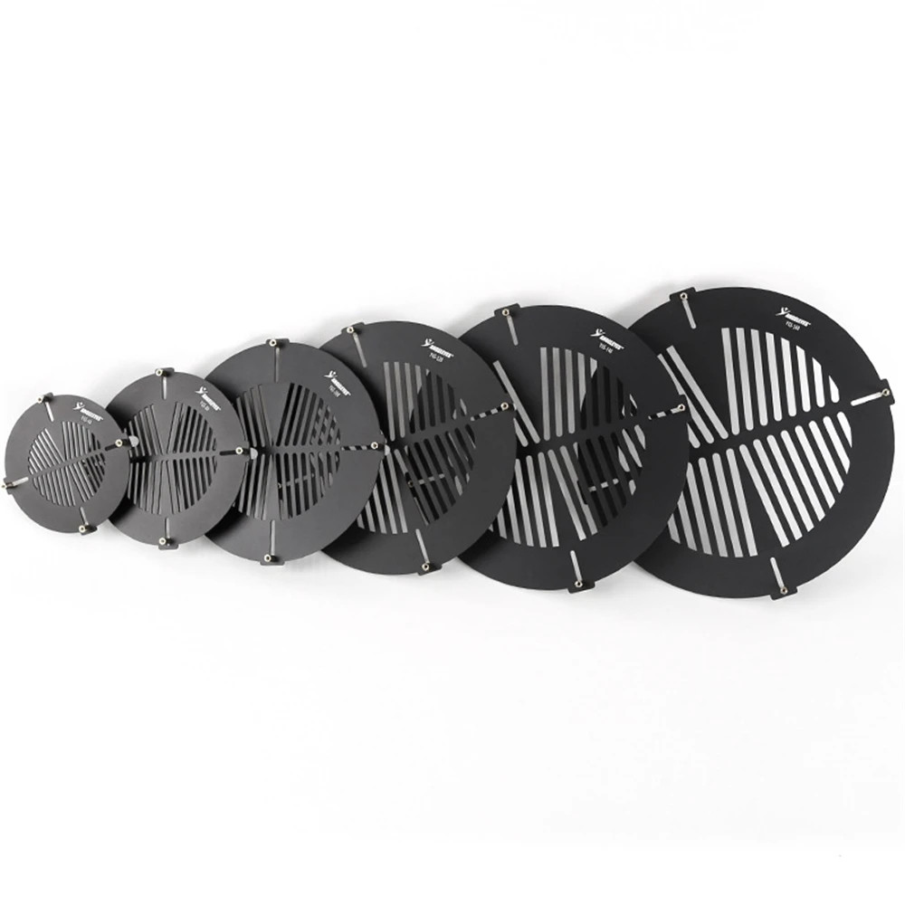 Auminum Alloy Bahtinov Focusing Mask 60/80/100/120/140/160/180/200/230/280mm