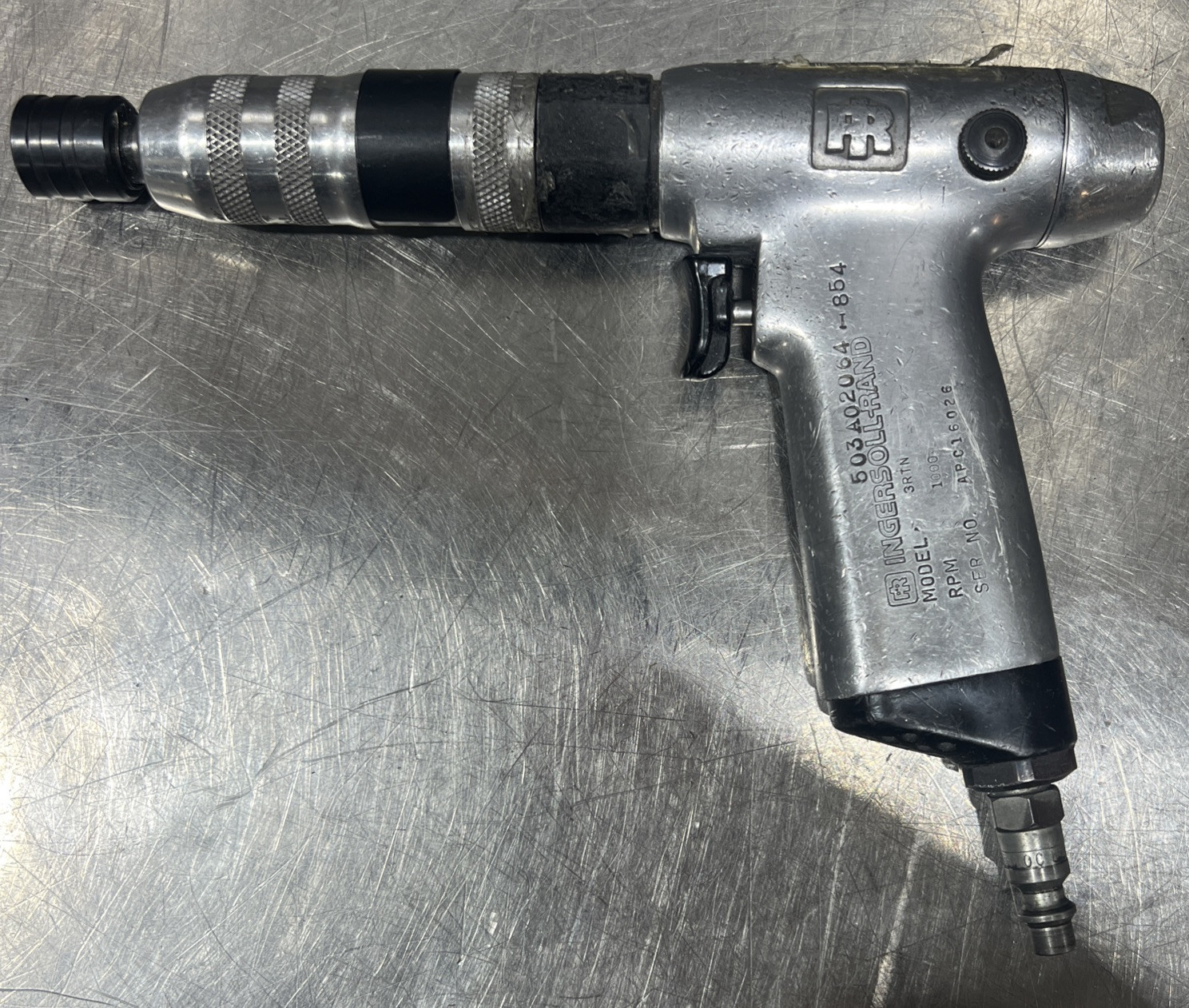 Ingersoll Rand IR 3RTN Pneumatic Screwdriver Air Tool Pistol Wrench 1000 Rpm. 3