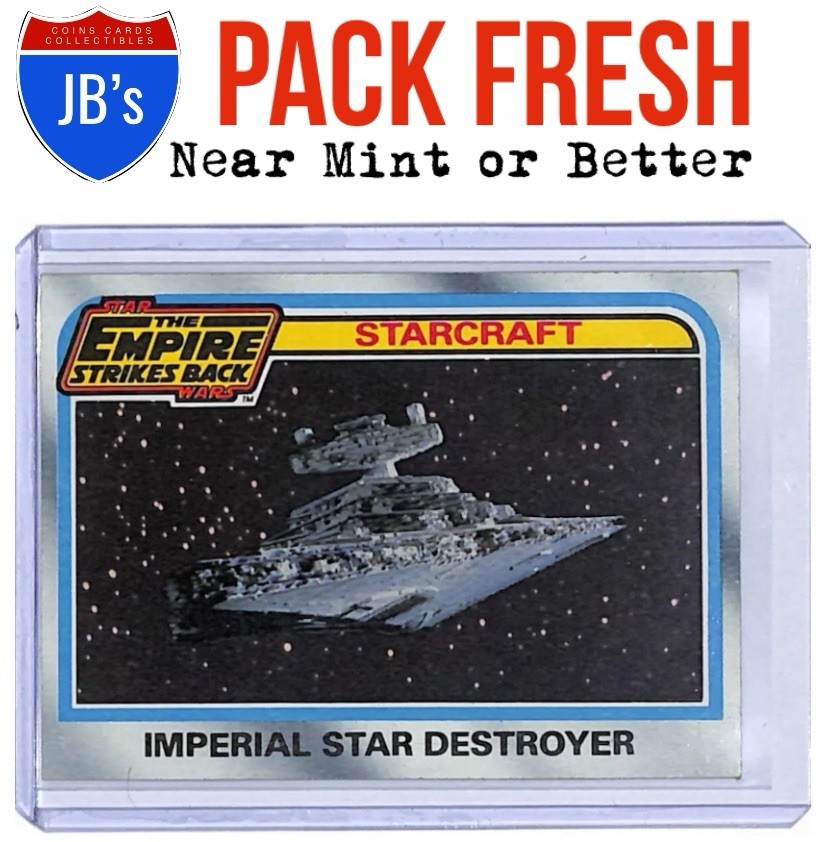 1980 Topps Star Wars Empire Strikes Back Series 2 STAR DESTROYER #136 NRMT-MT