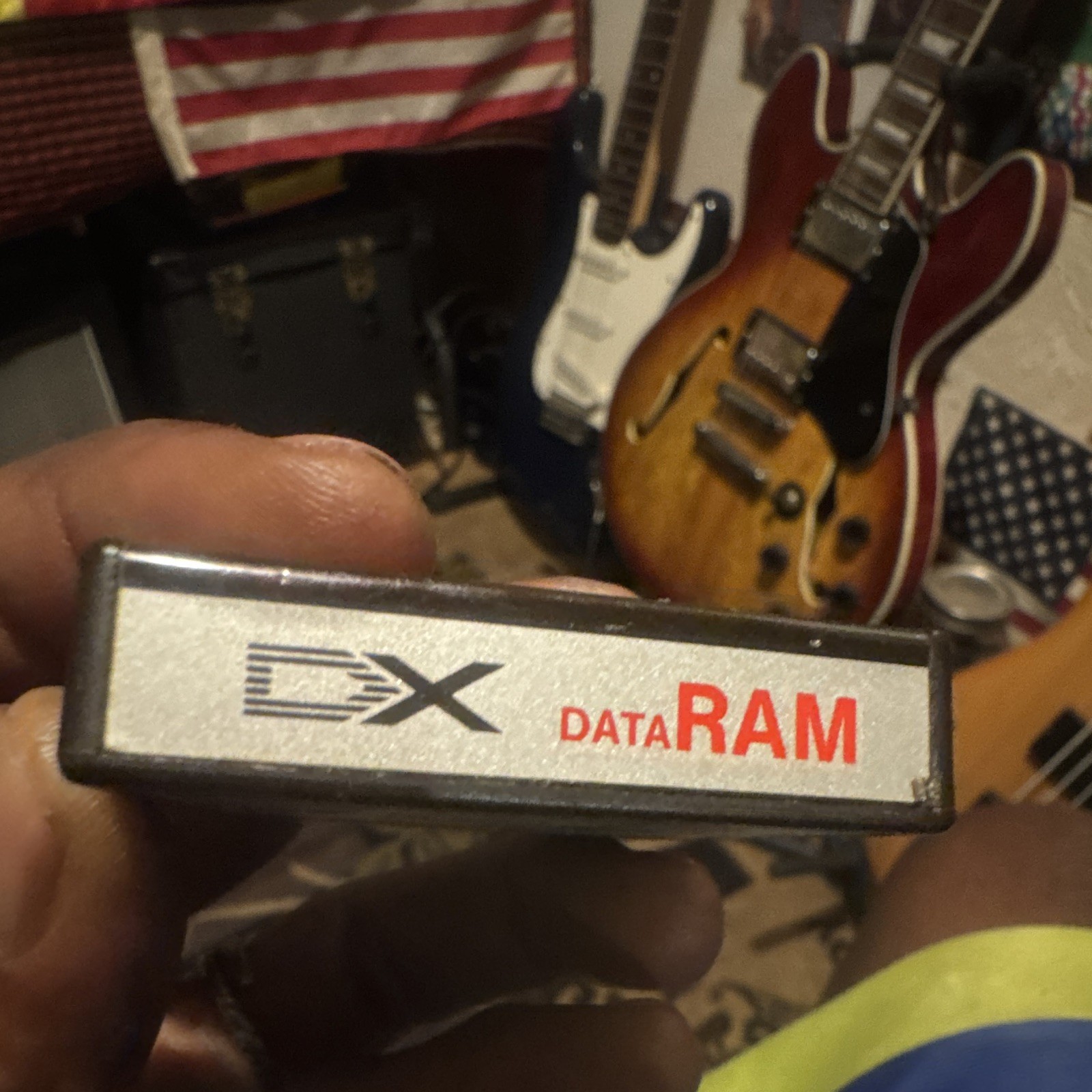 Yamaha DX7s DX DataRAM Data Cartridge Memory Protect for Electronic Keyboard