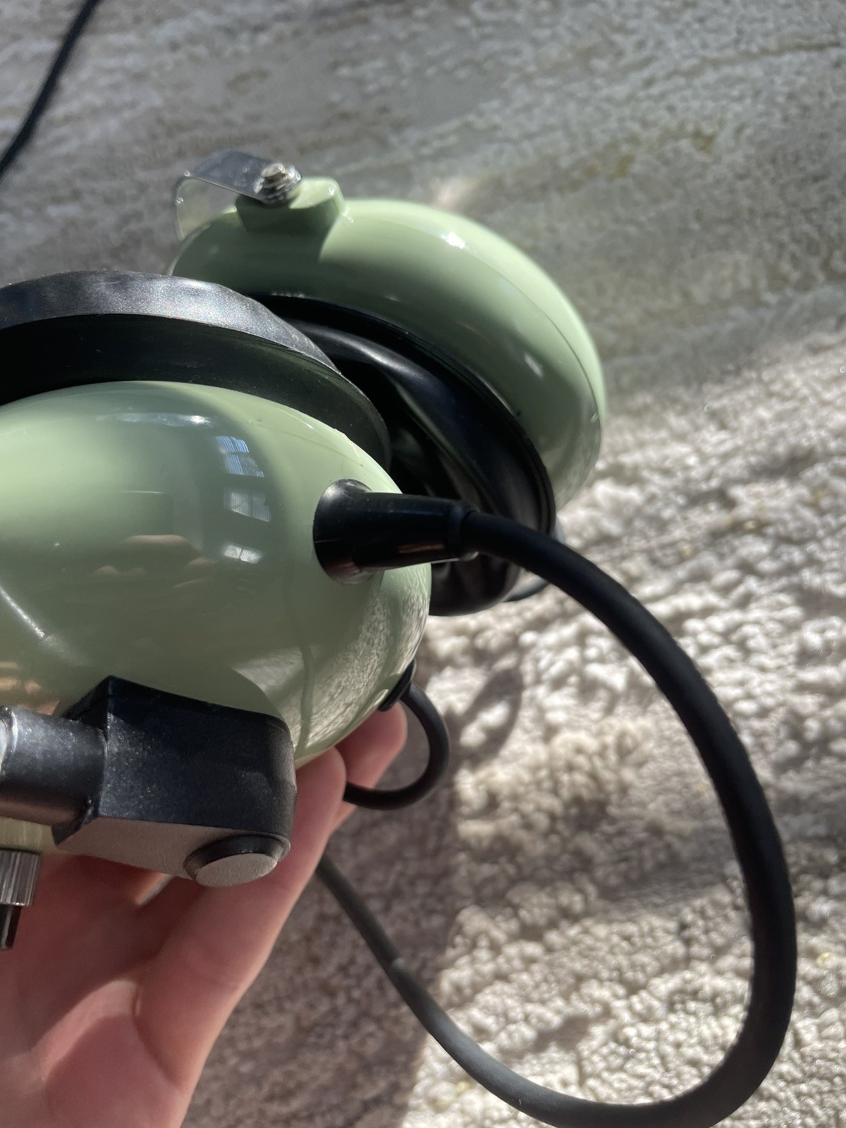 David Clark Model M-1A Aviation Pilot Headphones