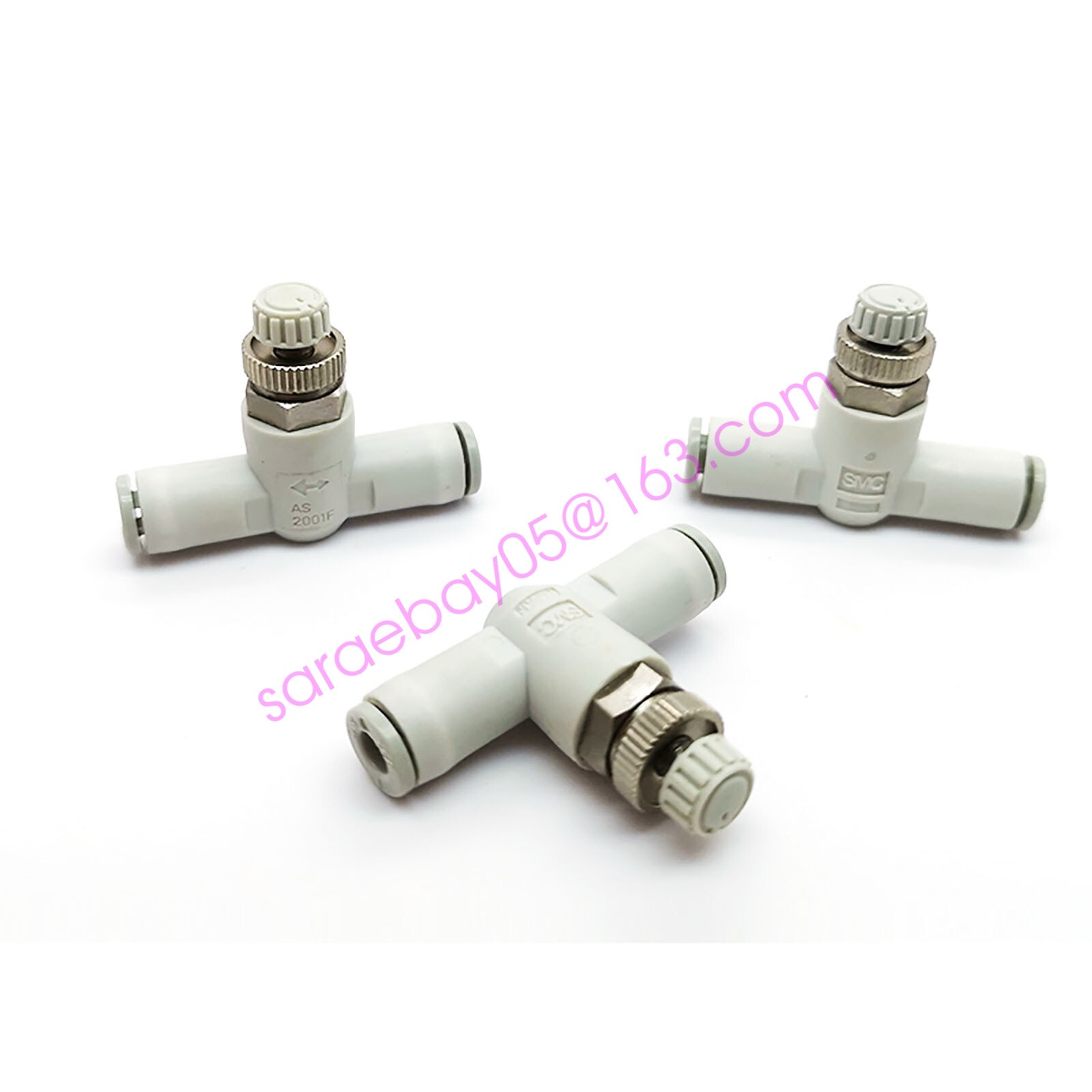 SMC AS1002F-06 Pneumatic Flow Control, Type: Inline, Tube Size: 6 (OD) mm ✦KD